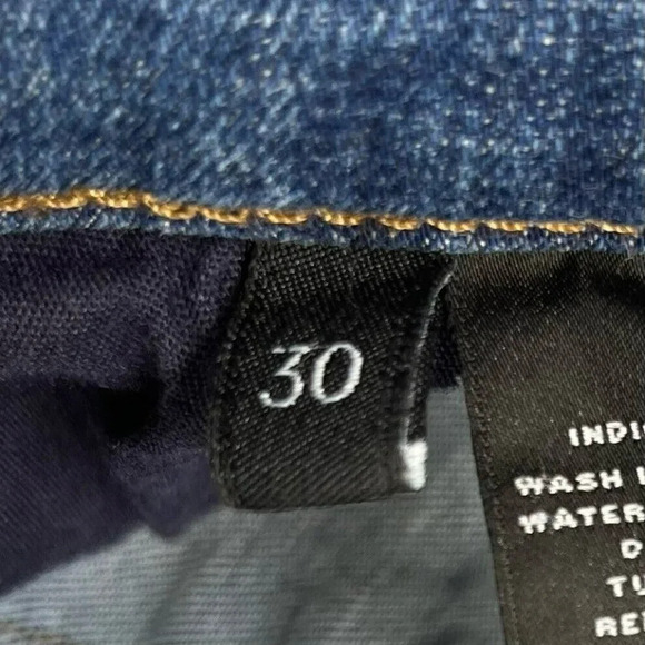J Brand Jeans Women's Sz 30 Blue Skinny Stretch Medium Wash Denim 5 Pocket Ankle - Picture 10 of 12